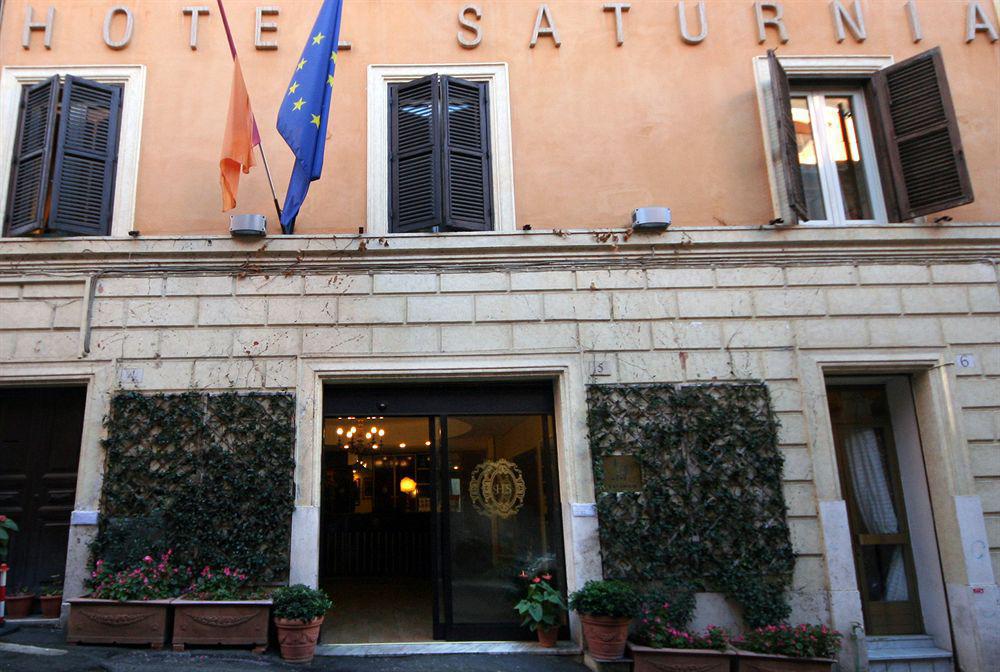 רומא Hotel Saturnia מראה חיצוני תמונה